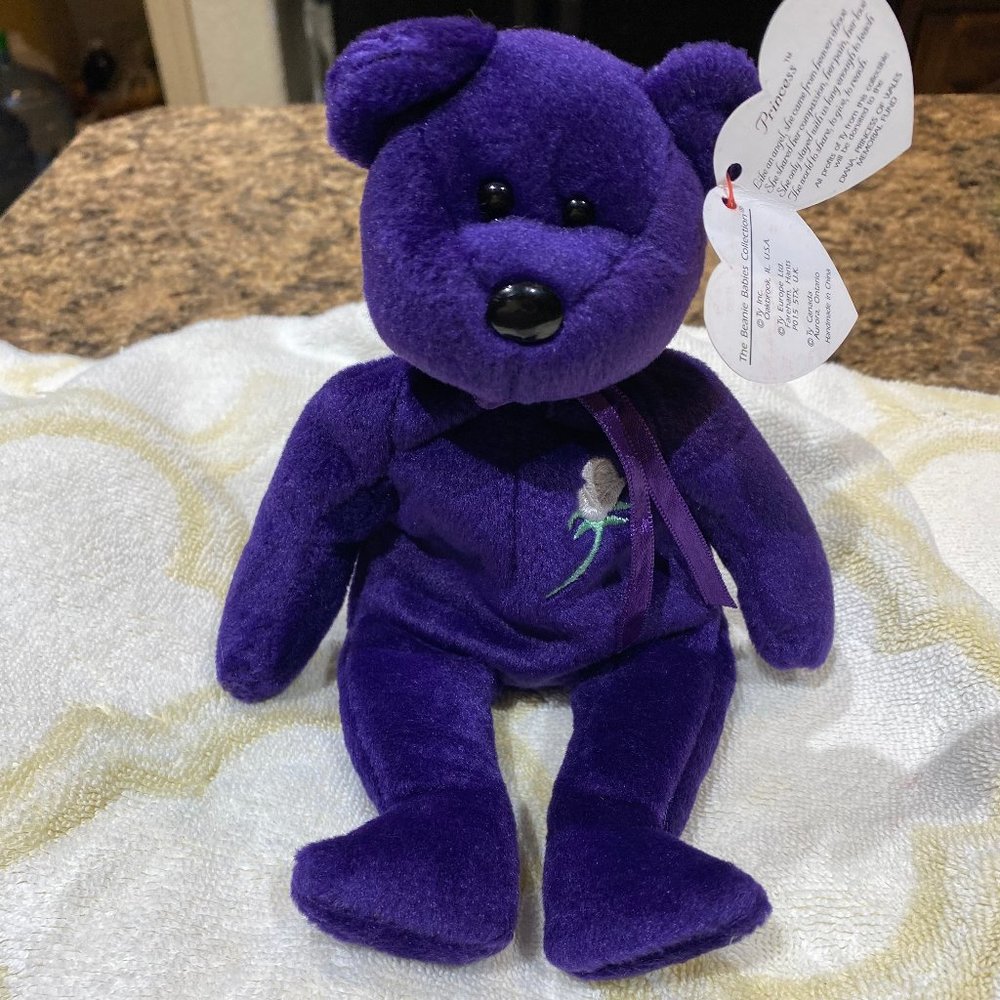 Beanie baby Rare 1997 1st edition Princess Diana